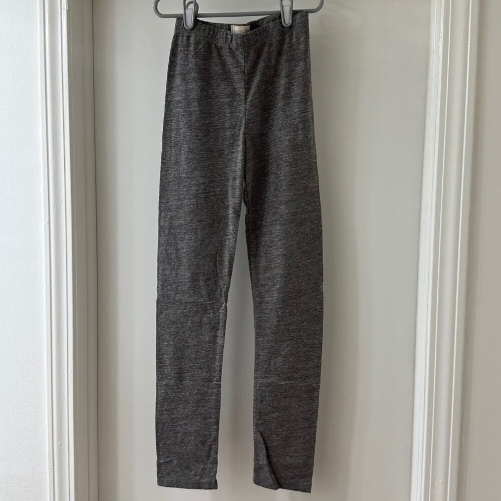 Miki Miette Grey Sweatpant Leggings, Size 10 Years, NWT